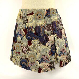 Bear Tapestry Skirt Size Large